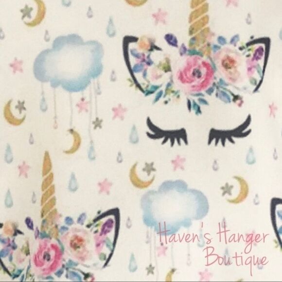 Baby Girl 2pc. 🦄 Unicorn 🦄 Shorts Set - Picture 8 of 8